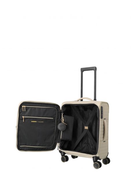 Travelite Barbara Stepp 4W Trolley S Beige #7