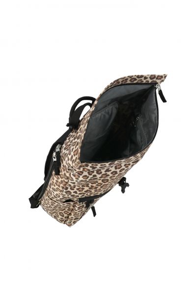 Travelite Basics Rollup Backpack Leopard #7
