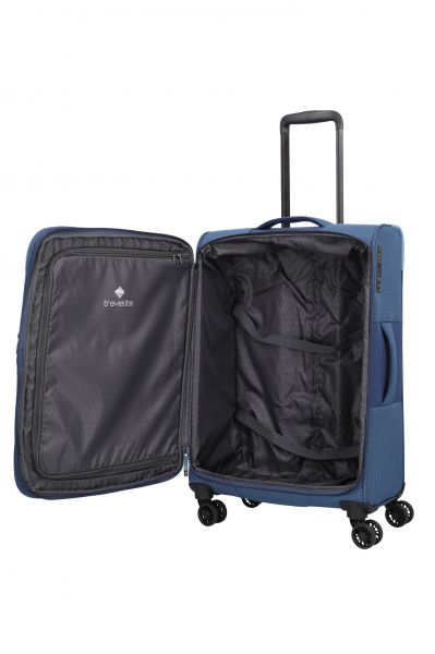 Travelite Corsiica Trolley 4w M exp. Blue #7