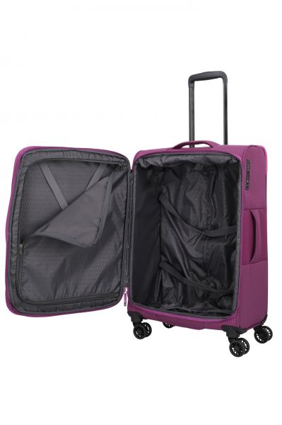Travelite Corsiica Trolley 4w M exp. Pink #7