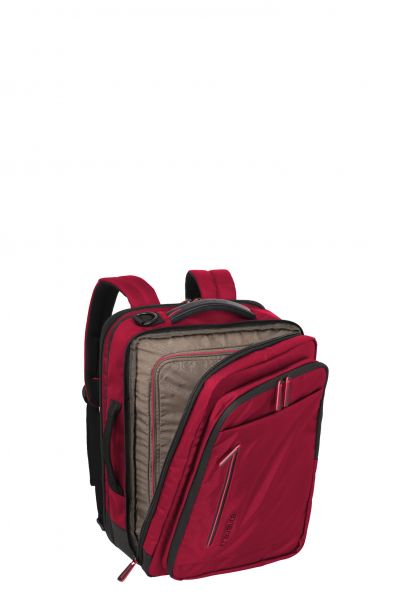 Travelite Crosslite Bordtasche und Rucksack Red #7