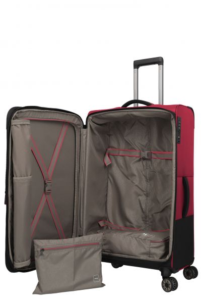 Travelite Crosslite Trolley XL Red #7