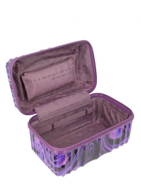Travelite Lascana Edition Beautycase Purple Swirl #7