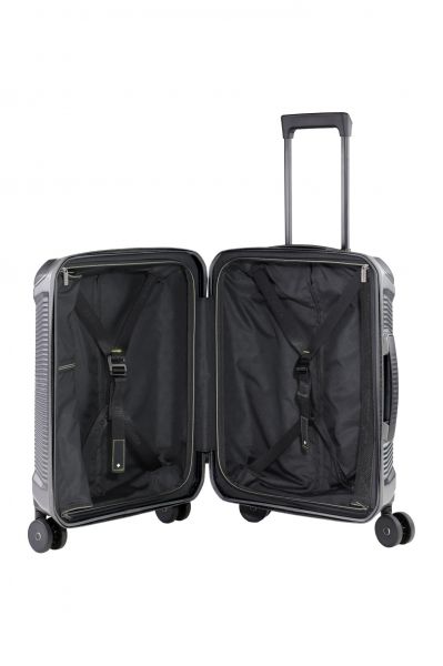 Travelite Millennium Trolley 4w L/M exp./S Silver #7