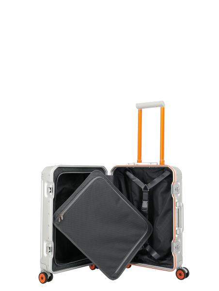 Travelite Next 4w Trolley S Silber-Orange #7